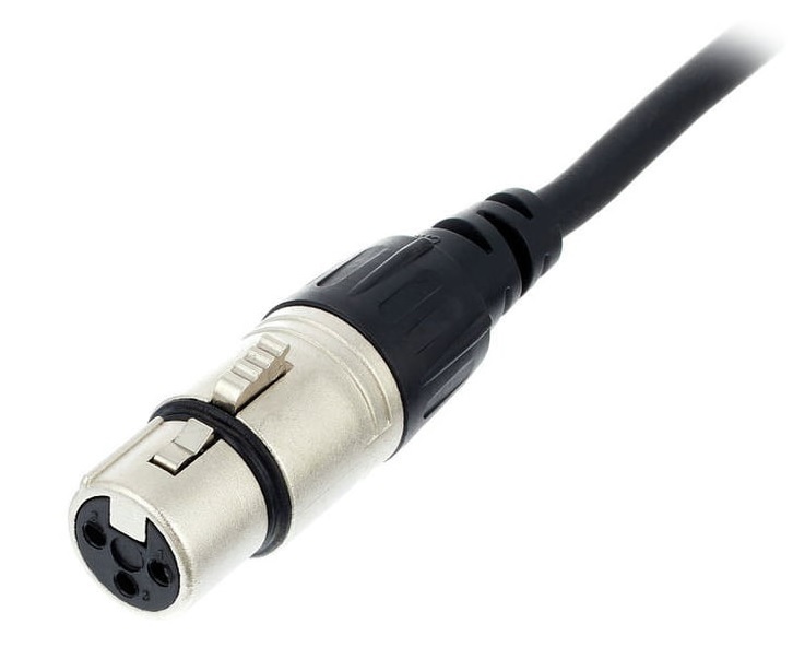 3.0 m Female XLR to Stereo 6.3mm jack