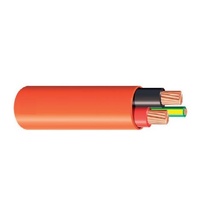 CABLE 10mm 2 CORE and Earth Orange Circular