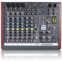 Allen and Heath ZED-10FX Multipurpose Mixer with FX for Live Sound and Recording
