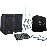 Audio Package 1.5 - Speakers, Speaker Bags, Stands, Cables and Amplifier