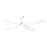 TEMPEST 52'' CEILING FAN-WHITE WITH WHITE BLADES