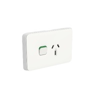 Clipsal Iconic Switch Single Power Outlet 15A