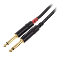 PATCHLEAD Y Cable 6.3mm TRS M to Dual 6.3mm TS M 0.9m