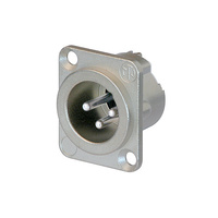 Neutrik NC3MD-LX XLR 3Pin Panel Mount Male 