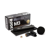 Rode M3 Studio and location multi-powered cardioid condenser microphone with switchable HPF and PAD.
