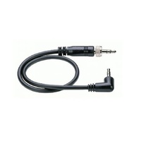 Sennheiser CL 1-N Line output cable with 3.5mm TRS to 3.5mm threaded connector. Prod. Code 005022 TPSDISP2