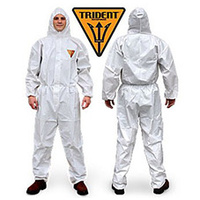 Trident TRIVEK Microporous Disposable Coveralls - 2X-LARGE