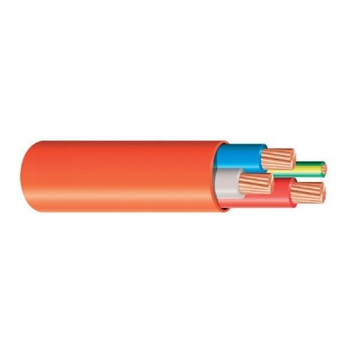 CABLE 2.5mm 3 CORE and Earth Orange Circular