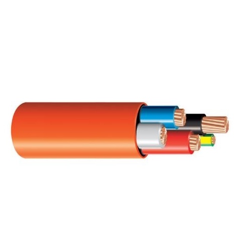CABLE 10mm 4 CORE and Earth Orange Circular