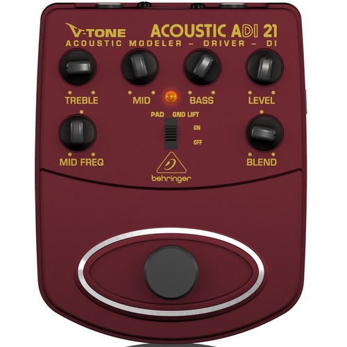 Behringer ADI21 Acoustic Amp Modeler/Direct Recording Preamp/DI Box