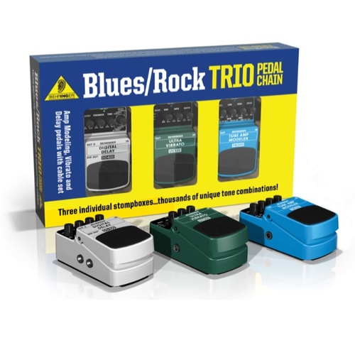 STOMP BOX 3PACK BLUES TRIO SET TPK987