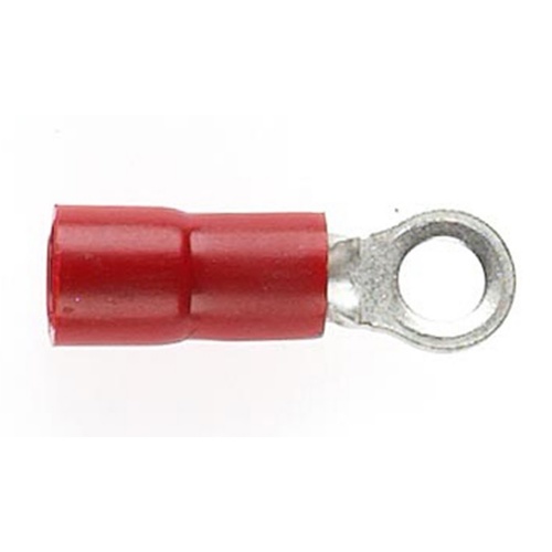 RING TERMINAL RED 1.25-3 DG (100)