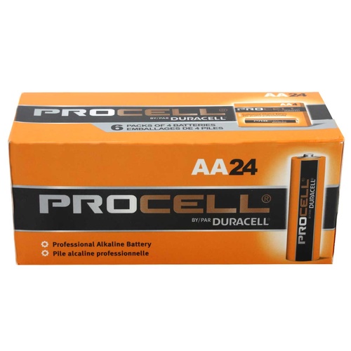DURACELL AA 1.5V PROCELL BOX 24