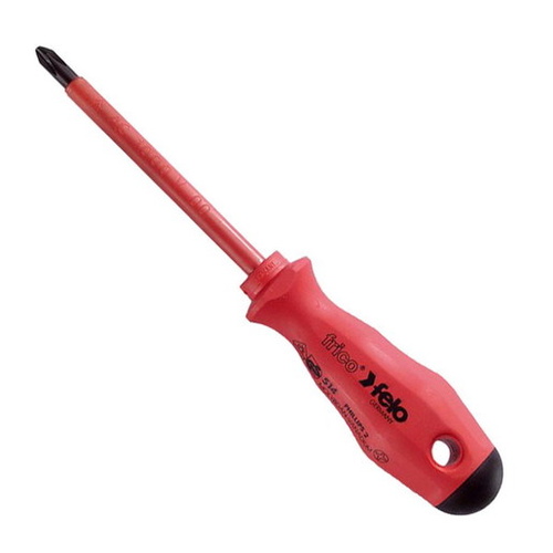 Felo 51410290 Phillips Insulated 80mm Screwdriver (Phillips 1)