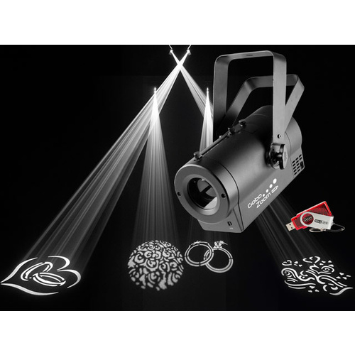 Chauvet GOBOZOOMUSB 25w LED Gobo Projector with USB Di-Fi compactibility