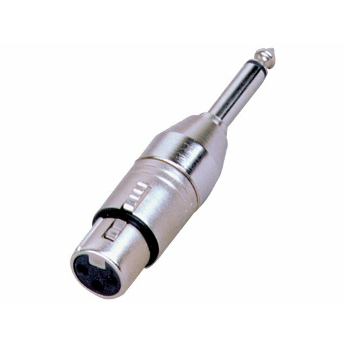 2 PACK XLR 3-F to TS-M 6.35mm Jack Adapter
