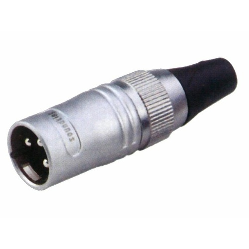 2 PACK XLR male 3-M Line Plug 3 pin