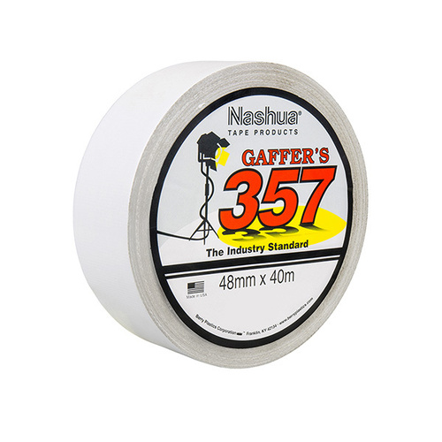 GAFFER TAPE NASHUA 357 WHITE 48mm 2inch 40mtr