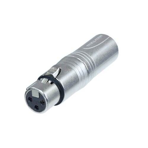 Neutrik 3 pole XLR male - 3 pole XLR female (extention adapter)