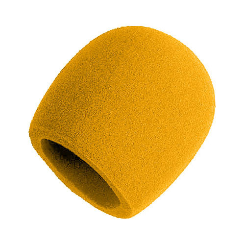 Windscreen for SM58 Yellow and Other Ball Mics