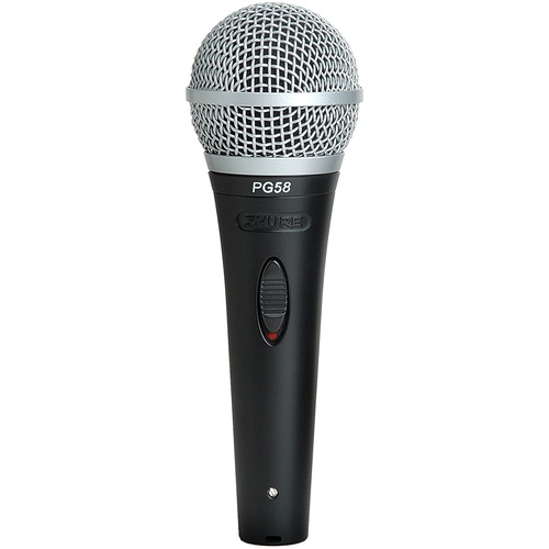 Shure PG58 XLR Vocal Carioid Dynamic Microphone