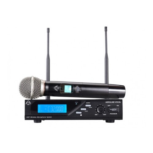 Wharfedale Pro AEROLINE Wireless UHF Microphone, 320 selectable channels